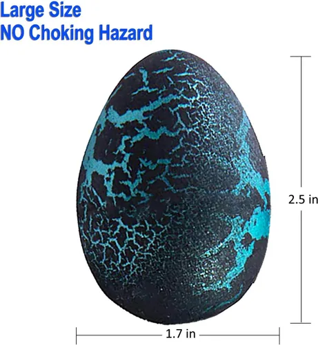 Miniatura 3 de 24 huevos grandes de dinosaurio para incubar, recuerdos de fiesta de cumpleaños, regalos de fiesta de cumpleaños para niños pequeños, premios