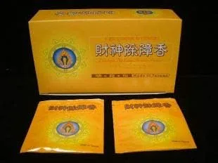 Zambala Polvo de incienso tibetano natural de alta calidad, sin humo, práctico paquete contiene 30 paquetes pequeños por caja, perfecto para
