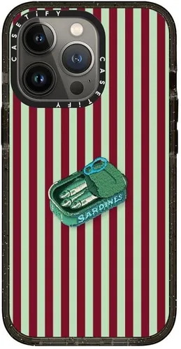 Miniatura 60 de Funda Impact de CASETiFY para iPhone 13 Pro Max con Magsafe - Estuche Claro Cuento de Invierno - Claro Negro Estuche transparente Winter Tale