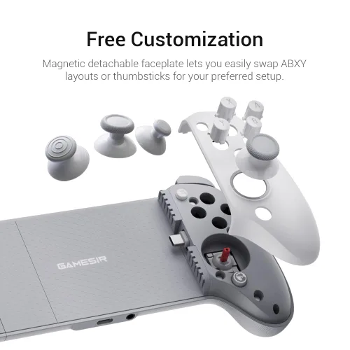 Miniatura 6 de GameSir G8 Plus MFi Phone Controller for iPhone 15/16/17/iPad Mini & Android (USB-C), Officially MFi Certified- Ergonomic Grip, Play Call of