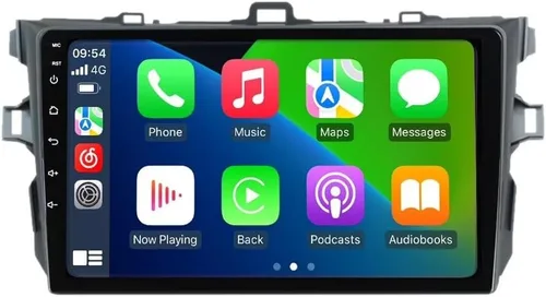 Miniatura 10 de Android 13 - Radio estéreo para automóvil para Toyota Corolla 2009-2012, Biorunn de 9 pulgadas, con GPS, inalámbrico, con cable, para automóvil