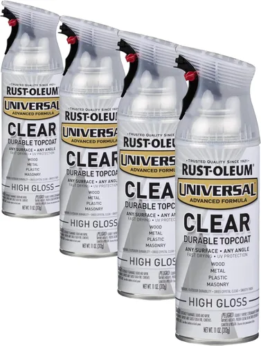 Miniatura 18 de Rust-Oleum 245197 Pintura en aerosol universal para todas las superficies, 12 onzas, negro satinado