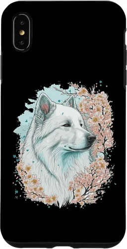 Miniatura 7 de iPhone 15 Samoyed Cherry Blossom Dog Japanese Sakura Flower Case