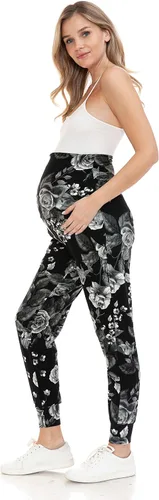 Miniatura 143 de Leggings Depot Pantalones de maternidad para mujer, sobre el vientre, pantalones deportivos casuales para descansar