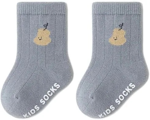 Miniatura 8 de QandSweet - Calcetines de algodón peinado para bebés recién nacidos y niños pequeños