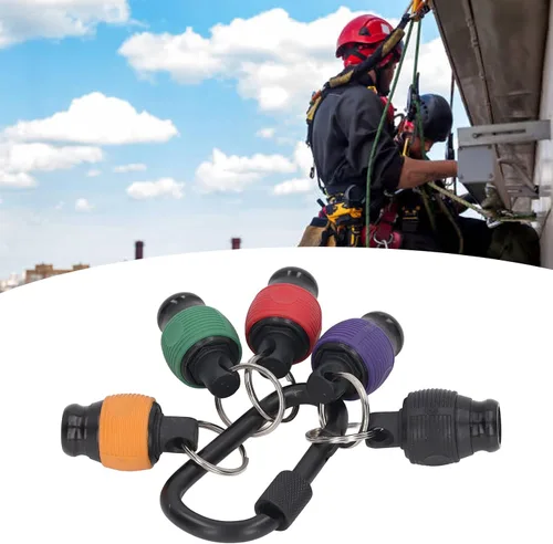 Miniatura 2 de 6pcs 1/4in Socket Bit Holder Portable Destornillador Llavero Herramienta para uso al aire libre