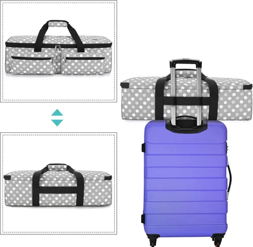 Miniatura 5 de Bolsa de transporte LUXJA compatible con Cricut Explore Air y Maker, bolsa compatible con Cricut Explore Air, Silhouette Cameo 4 y suministros