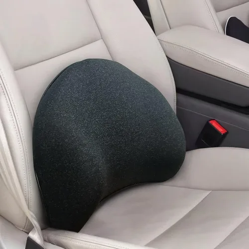 Miniatura 8 de Almohada Lumbar Súper Cómoda, Almohada de Soporte Lumbar para Alivio del Dolor de Espalda con Correa Ajustable, 100% Espuma Viscoelástica y Funda