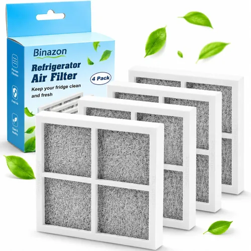 LT120F Filtro de aire de repuesto para refrigerador, filtro de repuesto compatible con LG Kenmore Elite 469918, 9918, ADQ73214402, ADQ73214403,