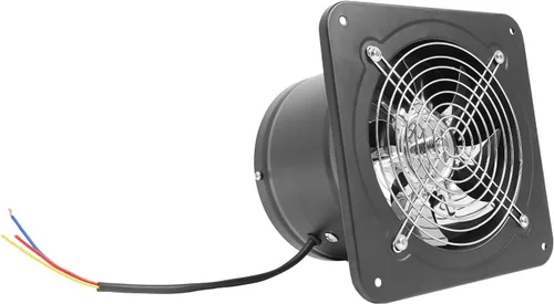 Miniatura 6 de DNYSYSJ Ventilador de escape de pared de 6 pulgadas, ventilador de alto flujo de aire, 110 V, 40 W, 2800 RPM, extractor de ventilación sin ruido