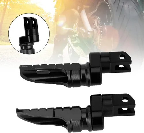 Miniatura 3 de Reposapiés delantero negro para Benelli Tornado 252R 2021-2022, para Benelli BN302S 2018-2022, para Benelli TNT 600I 2018-2022, para Benelli TNT 135
