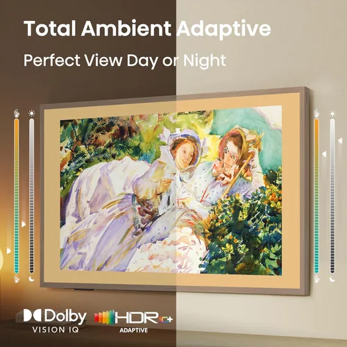 Miniatura 12 de Hisense Serie S7N CanvasTV QLED 4K de 85 pulgadas, Dolby Vision HDR Google Smart TV (85S7N, modelo 2025) - 144Hz, modo artístico, panel