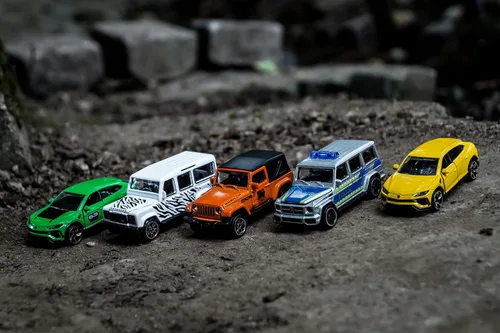 Miniatura 3 de Majorette SUV Paquete de 5