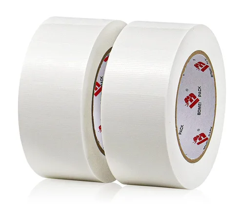 2 Pack de Cinta Adhesiva de Alta Resistencia, Grosor de 9 Mil, 5.08 cm x 27.43 m, Fuerza Industrial Fuerte, Flexible, Sin Residue, Impermeable y