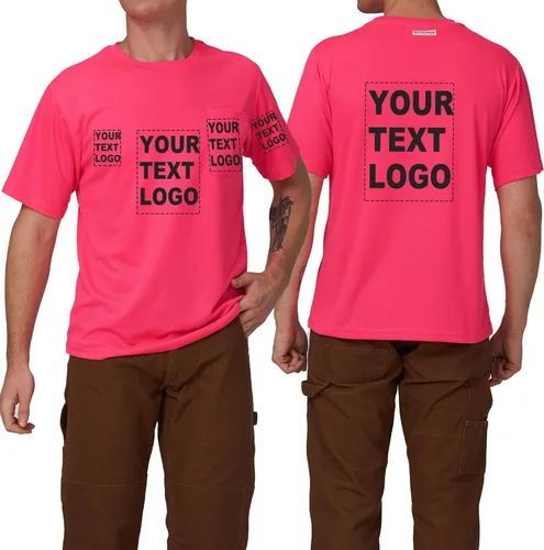Miniatura 15 de A-SAFETY Playera de manga larga de seguridad de alta visibilidad, personalizable con logotipo (XS-6XL)