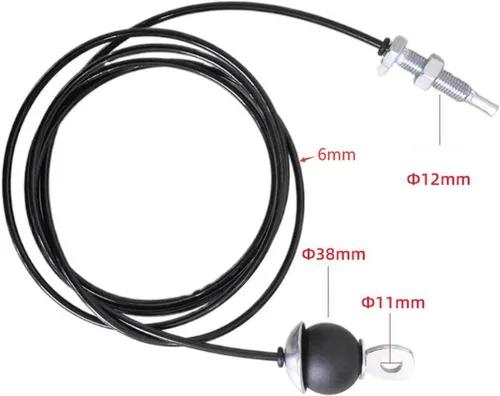 Miniatura 5 de Cable de repuesto para gimnasio, cuerda de alambre de acero, entrenamiento de fuerza para polea de gimnasio en casa, accesorios de máquina