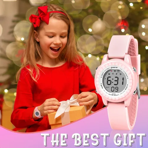 Miniatura 49 de Relojes para niñas y niños, relojes LED impermeables para niños - Los mejores regalos para niños