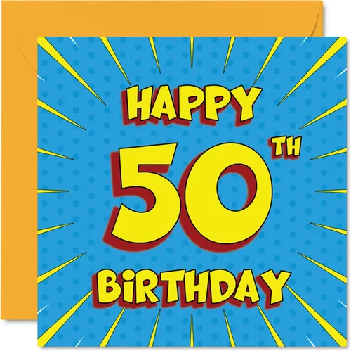 Miniatura 45 de Divertidas tarjetas de cumpleaños 42 para hombres y mujeres, libro de cómics, tarjeta de feliz cumpleaños para hermana, niñera, abuelo, papá, papá