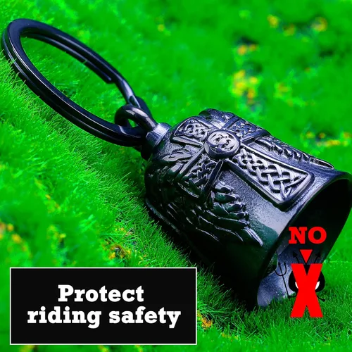 Miniatura 2 de Campanas de motocicleta para hombre, campana de ángel de motocicleta para hombres y mujeres, accesorio de motociclista, protección de seguridad