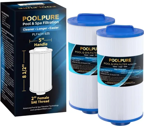 Miniatura 12 de POOLPURE El filtro de spa PLF4CH-935 reemplaza el filtro de bañera de hidromasaje 4CH-935, PWW35L, 817-4035, FC-0170, SD-01235, PDC580-AFS, X268554