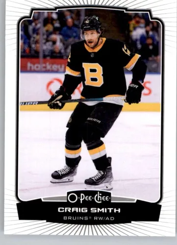 2022-23 O-Pee-Chee Hockey #361 Craig Smith Boston Bruins Official OPC NHL Trading Card made by Upper Deck in Near Mint to Mint Condition