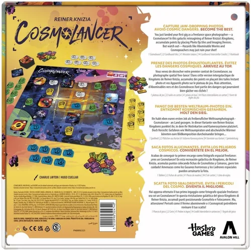 Miniatura 4 de Juego de mesa Cosmolancer Un juego de estrategia de Reiner Knizia A partir de 9 años 2 a 4 jugadores 30 minutos Juegos familiares