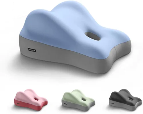 Miniatura 10 de Almohada de lectura para sentarse en la cama, cojín de apoyo sentado para adultos, sofá o ayuda para sentarse en el suelo, adecuada para aliviar