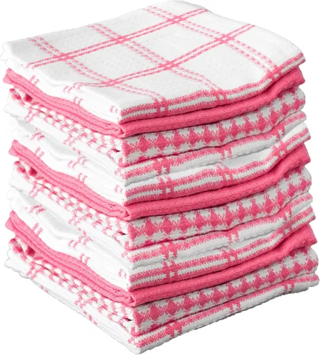 Miniatura 30 de T-Fal Paños de Cocina Premium con Textura de Waffle: Altamente Absorbentes, Súper Suaves y Duraderos - 100% Algodón, 12"x13" Toalla Plana con Brisa