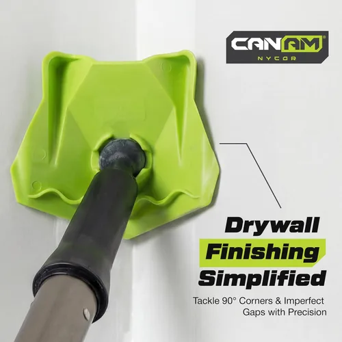 Miniatura 2 de CanAm Tools NyCor - Acabado de esquina para paneles de yeso de 2.5 pulgadas, limpiador de esquina interior para paneles de yeso, chapa y gyprock