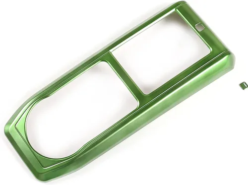 Miniatura 17 de Cubierta de marco de panel de engranajes de consola central compatible con Toyota Tacoma 2016-2023, panel de cambios de automóvil, portavasos, marco