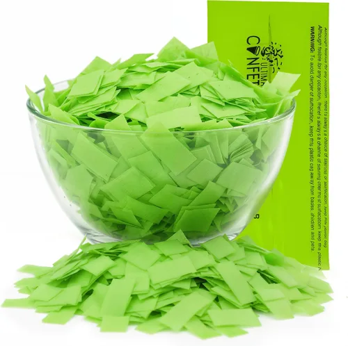 Miniatura 12 de Ultimate Confetti, Confeti Biodegradable Azul Bebé - Confeti de Papel de Seda Rectangular Revoloteante para Uso en Cañones y Lanzadores – Confeti