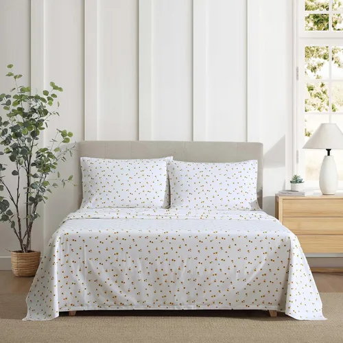 Miniatura 40 de Eddie Bauer - Juego de ropa de cama de percal de algodón, decoración fresca y elegante para el hogar, sábanas de tamaño King