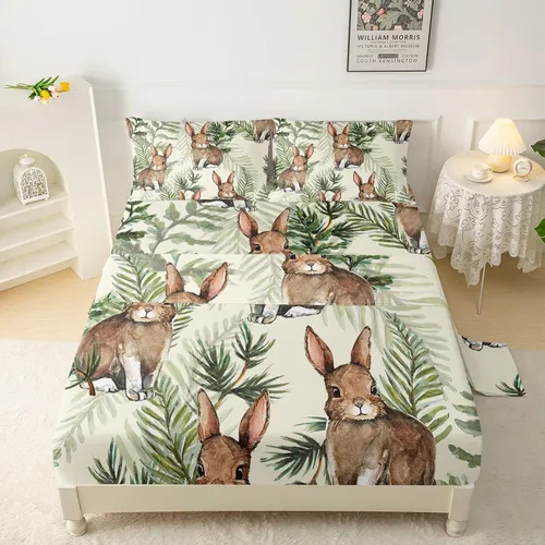 Miniatura 42 de QOOMO Ropa de cama Kawaii Axolotl para niños y niñas, diseño de flor de cerezo rosa, juego de ropa de cama súper suave para niños, con estrellas