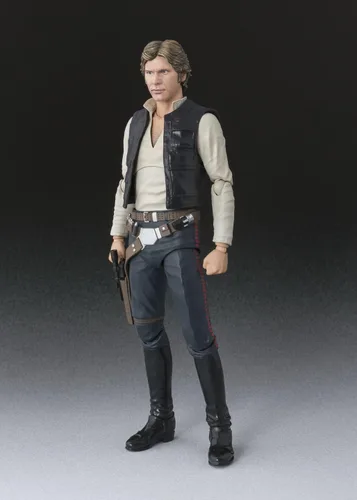 Miniatura 3 de De Bandai S.H. Figuarts: Han Solo de Star Wars (Una nueva esperanza), aproximadamente 6 pulgadas
