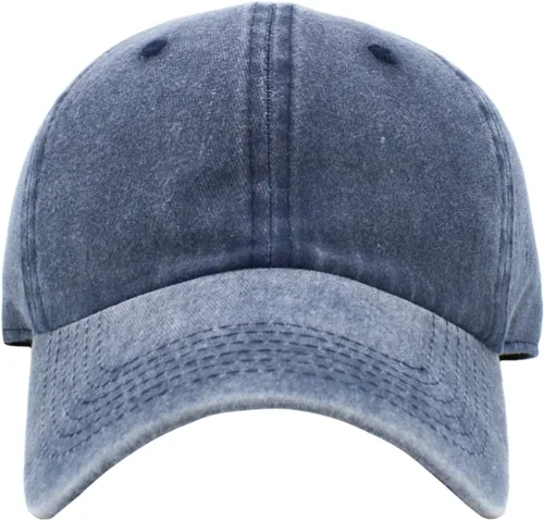 Miniatura 30 de KBETHOS® Gorra de béisbol de algodón ajustable de algodón con corona baja clásica