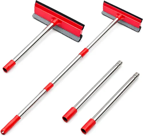 Miniatura 7 de DSV Standard Escobilla limpiacristales para limpieza de ventanas, herramienta de limpieza de ventanas para parabrisas de coche, puerta de ducha