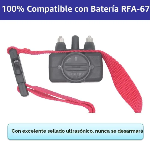 Miniatura 3 de RFA-67 RFA-67D-11 Batería de repuesto de 6V de larga duración y alta capacidad compatible con collares electrónicos Pet Safe paquete de 10