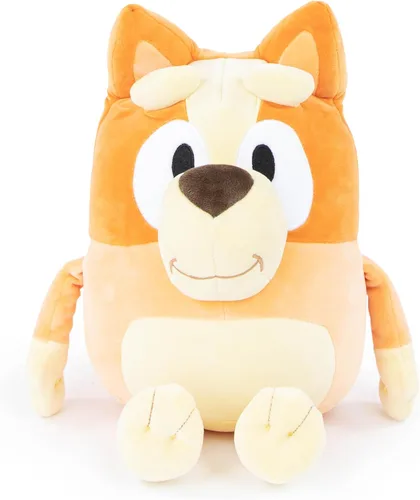 Miniatura 5 de Jay Franco Bluey Bingo - Almohada de felpa Buddy – Almohada de personaje suave súper rellena – Microfibra de poliéster (16 pulgadas)
