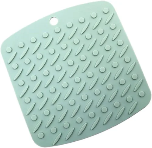 Miniatura 8 de Almohadilla de aislamiento de silicona multifuncional resistente al calor para utensilios de cocina, soportes para ollas, alfombrilla