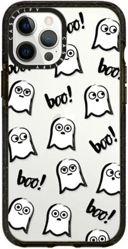 Miniatura 10 de Funda CASETiFY Impact para iPhone 12 Pro Max - Blanco Nubes - Negro Claro Nubes Blancas