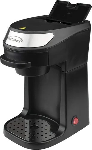 Miniatura 6 de Brentwood TS-111BK - Cafetera de una sola porción con taza, 0.0 fl oz, color negro