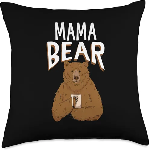 Miniatura 5 de Mama Bear Almohada de 16 x 16 pulgadas, multicolor