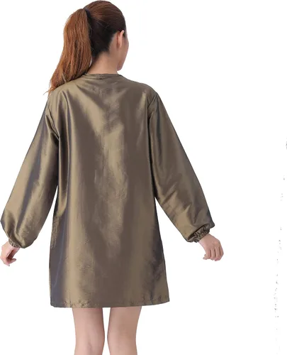 Miniatura 4 de Chaqueta unisex profesional para estilista, uniforme de cosmetología, cremallera, capa de peluquería, ropa de trabajo, peluquería, belleza, spa