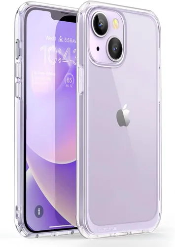 Miniatura 11 de SUPCASE Unicorn Beetle Style Series - Funda para iPhone 14 / iPhone 13, funda protectora híbrida delgada y transparente (negro)