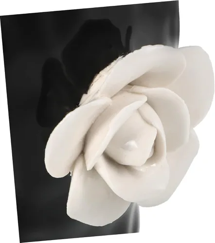 Miniatura 3 de Cabilock Bonita taza de café de cerámica floral con asa, taza de té de viaje irregular para mujer, diseño para té de tarde, Navidad y uso diario