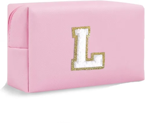 Miniatura 35 de SxoSyo Bolsas de cosméticos para mujer, bolsa de maquillaje grande, bolsa de viaje con cremallera, organizador de brochas de maquillaje para regalos