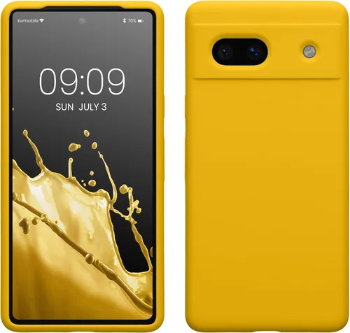 Miniatura 301 de kwmobile Funda Compatible con Google Pixel 6 Pro - Funda de Teléfono de Silicona TPU con Acabado Suave - Azul Caribe