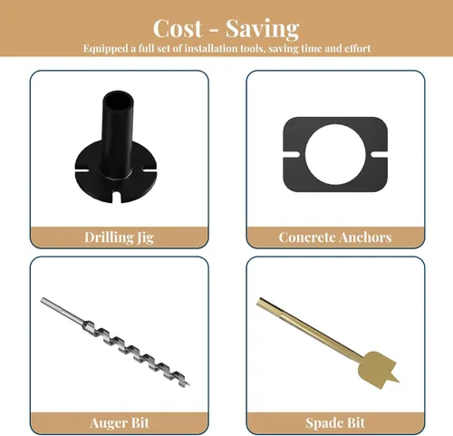Miniatura 6 de 4 soportes de pared para estantes flotantes de alta resistencia, soportes invisibles negros para estantería, accesorios decorativos flotantes
