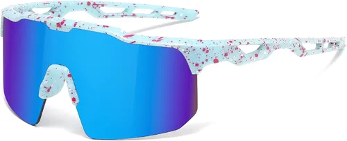 Miniatura 9 de Youth Baseball Sunglasses for Boys Girls Softball Cycling Sports Sunglasses Kids Lightweight UV Protection