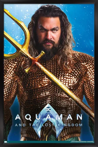 Miniatura 8 de Trends International DC Comics Movie Aquaman y el Reino Perdido - Póster de pared Aquaman de 22.4 pulgadas de largo x 14.7 pulgadas de ancho